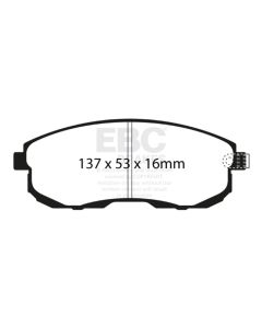 EBC 02-03 Infiniti G20 2.0 Greenstuff Front Brake Pads - DP21636
