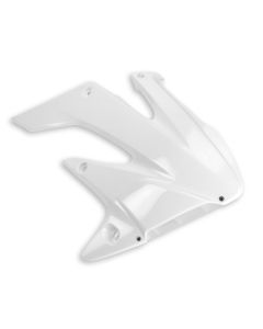 Cycra 04-09 Honda CRF250R Powerflow Radiator Shrouds - White - 1CYC-1875-42