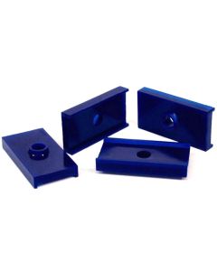 SuperPro 1956 MG MGA Base Rear Spring Insulator Pad Set - SPF0013K