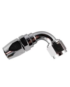 Fragola -6AN x 90 Degree Pro-Flow Hose End Chrome - 229006-CH
