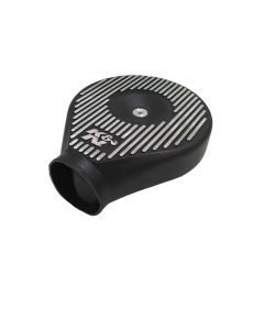 K&N Universal Plenum 11.89in L x 9in Dia x 4.75in H - Black - 85-1060