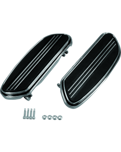Bikers Choice 86-20 Touring 86-17 FLST 12-16 FLD Chrome Floorboard Kit Replaces H-D 50631-04 Pr - 482537