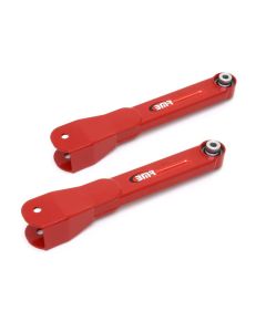 BMR 10-15 5th Gen Camaro Rear Non-Adj. Trailing Arms w/ Spherical Bearings - Red - TCA027R