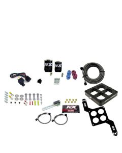 Nitrous Express Dominator Single Entry Billet Crossbar RNC Nitrous Kit (250-750HP) w/o Bottle - 63870-00