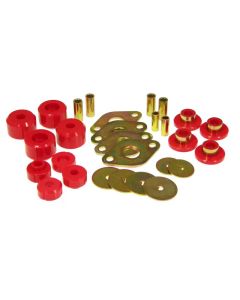 Prothane 95-00 Toyota P/U 2/4wd Body Mount Kit - Red - 18-103