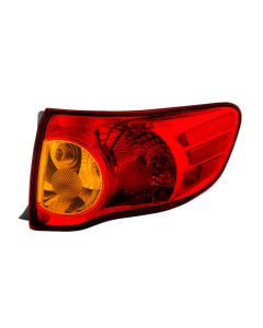 xTune Toyota Corolla 2009-2010 Passenger Side Outer Tail Lights - OEM Right ALT-JH-TCO09-OE-OR - 9032103