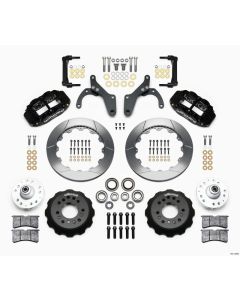 Wilwood Narrow Superlite 6R Front Hub Kit 12.88in 59-64 Chevy Impala / 63-64 Corvette - 140-12460