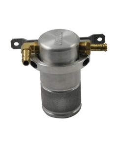 Moroso 90-05 Mazda Miata Air/Oil Separator Catch Can - Small Body - Billet Aluminum - 85600