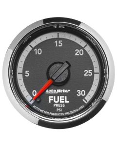 Autometer Factory Match 52.4mm Full Sweep Electronic 0-30 PSI Fuel Pressure Gauge Dodge 4th Gen - 8561