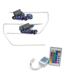 Oracle Ford F-150/Raptor 09-14 Perimeter Halo Kit - ColorSHIFT w/ Simple Controller - 2203-504
