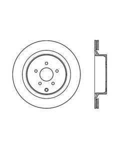 StopTech Drilled Sport Brake Rotor - 128.42105R
