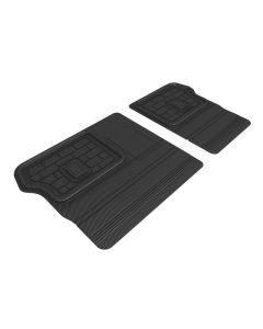 3D Maxpider 22-24 Kia Ev6 Kagu Black Seat Back Protector - Q1KA0711309
