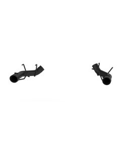 MBRP Black Coated 3" Dual Axle Back Muffler Bypass Ford Mustang GT 5.0L 2011-2014 - S7203BLK