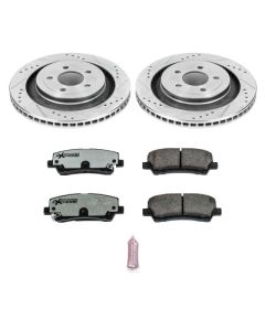 Power Stop 15-19 Ford Mustang Rear Z26 Street Warrior Brake Kit - K6812-26