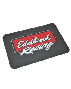 Edelbrock Racing Fender Cover - PVC Foam Mat - 2 Color Printed Edelbrock Racing Logo - 2324