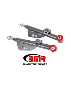 BMR 79-98 Fox Mustang Single Adj. Lower Control Arms / Rod End (Polyurethane) - Black Hammertone - TCA049H