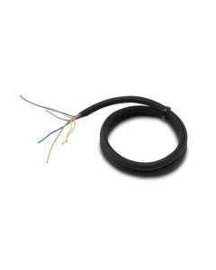 Vibrant 1.5in O.D. Flexible Split Sleeving (5 foot length) Black - 25806