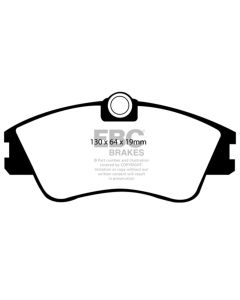 EBC 93-96 Volkswagen Eurovan 2.5 Solid Rotors Greenstuff Front Brake Pads - DP61030
