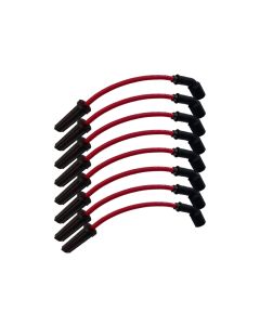 Granatelli 14-23 GM L83 5.3L/L86 6.2L Straight Boot Hi-Perf Coil-Near-Plug Wire Conn Kit - Red - 28-5362S-R