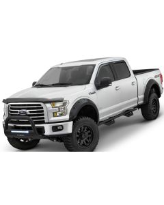 Lund 15-18 Ford F-150 SuperCrew Terrain HX Step Nerf Bars - Black - 34641403