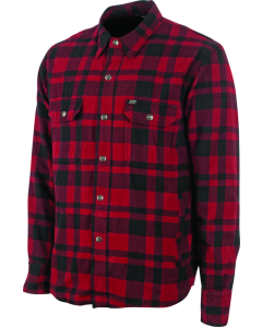 Speed and Strength Black 9 2.0 Moto Shirt Red - Small - 892266