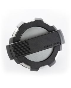 Rugged Ridge Elite Fuel Door Non-Lock Brushed Alum 07-18 Jeep Wrangler JK - 11425.10
