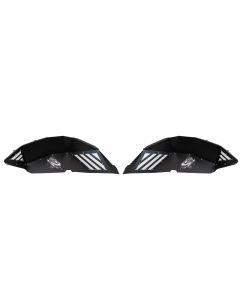Fishbone Offroad 2018+ Jeep Wrangler - Black Powdercoat Rear Inner Fenders - FB33193R