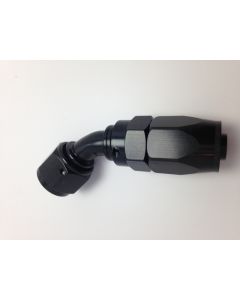 Fragola -10AN x 60 Degree Pro-Flow Hose End - Black - 226010-BL