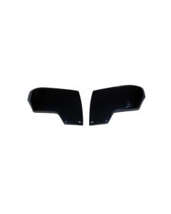 AVS 14-18 GMC Sierra 1500 Headlight Covers - Smoke - 37523