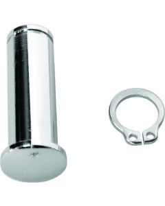 Bikers Choice 08-Up FLH FLT Chrome Clutch Pivot Pin & Clip Replaces H-D 38738-08 - 483299