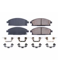 Power Stop 03-06 Acura MDX Front Z17 Evolution Ceramic Brake Pads w/Hardware - 17-691