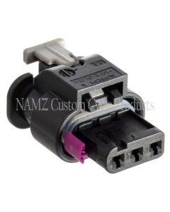 NAMZ 2017+ Softail Rear Fender Harness Female Connector Kit for Center Taillight (OEM 69201406) - NMCON-03P