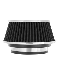Spectre Adjustable Conical Air Filter 2-1/2in. Tall (Fits 3in. / 3-1/2in. / 4in. Tubes) - Black - 8161