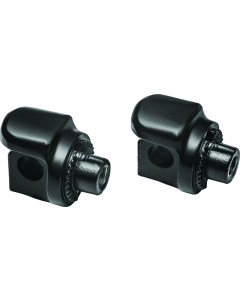 Kuryakyn Non-Pivot Splined Peg Adapter Harley-Davidson Models Black - 8895