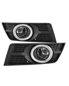 Spyder Cadillac SRX 2010-2015 OEM Style Fog Lights W/Universal Switch Clear FL-CASRX10-C - 5080479
