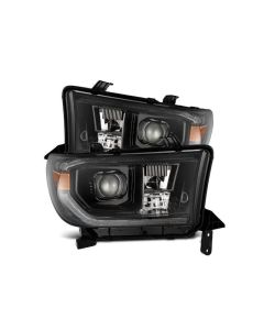 AlphaRex PRO-Series Projector Headlights Alpha-Black w/o Level Adjuster Toyota Sequoia G2 | Tundra 2007-2017