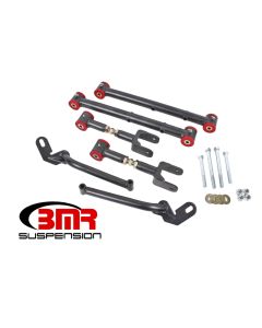 BMR 78-87 G-Body Adj. Rear Suspension Kit - Black Hammertone - RSK028H