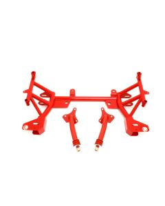 BMR 93-02 F-Body K-Member w/ SBC/BBC Motor Mounts and STD. Rack Mounts - Red - KM005R