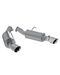 MBRP Aluminized Steel 2.5" Dual Mufflers Axle Back Split Rear Ford Mustang GT 4.6L 2005-2010- MBRP-S - S7200AL