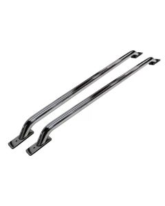 Go Rhino 94-18 Dodge Pick Up / Ram 1500/2500HD/3500 Stake Pocket Bed Rails - Chrome - 8128C