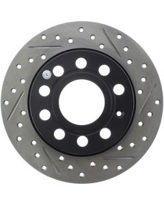 StopTech Sport Drilled/Slotted Brake Rotor Rear Left- STOP-127.33135L