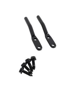 Kentrol 76-95 Jeep CJ/Wrangler YJ Door Strap Pins Pair - Powdercoat Black - 50549