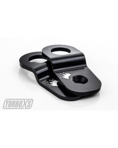 Turbo XS 15-16 Subaru WRX/STI Billet Aluminum Radiator Stay - Black - W15-RADSTAY-BLK