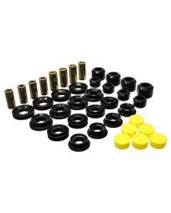 Energy Suspension 03-09 Ram 1500 Pickup 4WD Control Arm Bushing Set - Black - 5.3145G