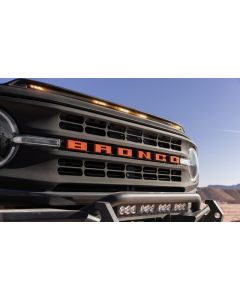 AVS 21-23 Ford Bronco 2/4Dr. Excl. Raptor Aeroskin Lightshield Hood Protector - Black - 753183