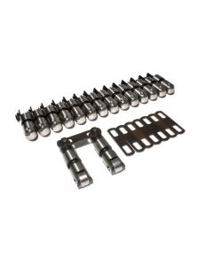 COMP Cams Hydraulic Roller Lifters for Oldsmobile V8 Engines 1964-1986, Steel Construction, Black Finish, Standard Size - 849-16