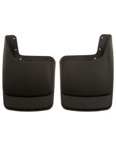 Husky Liners 99-09 Ford SuperDuty Regular/Super/Crew Cab Custom-Molded Rear Mud Guards (w/Flares) - 57581