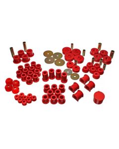 Energy Suspension 79-85 Toyota 4WD Pickup (Except T-100 & Tundra)  Red Hyper-Flex Master Bushing Set - 8.18102R