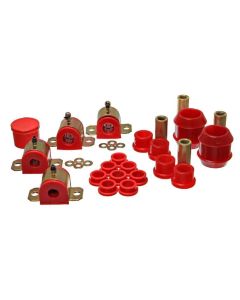 Energy Suspension 00-05 Toyota Celica Red Hyper-Flex Master Bushing Set - 8.18106R