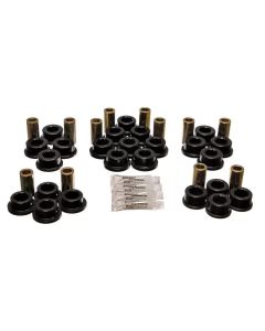 Energy Suspension 87-92 Toyota Supra Black Rear Control Arm Bushing Set - 8.3127G